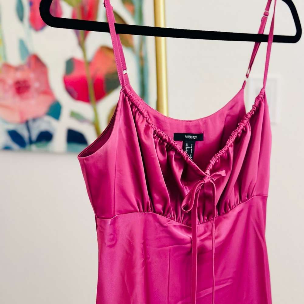 Forever 21 Satin Slip Dress